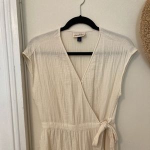 Midi wrap dress
